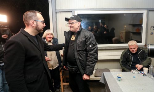 Zagrebački gradonačelnik Tomašević posjetio beskućnike
