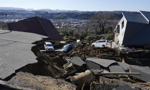 Snažan potres u Japanu pomaknuo tlo za 1,3 metra