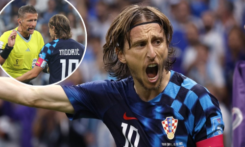 Bijesni Luka Modrić urla na suca Orsata: Sramota! Bilo je očito da ćeš to učiniti!