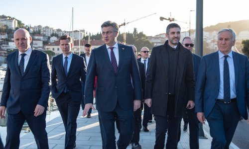 Plenković u Dubrovniku: Ovo je dio infrastrukturne renesanse hrvatske obale