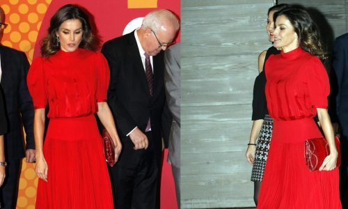 Crvene haljine nikad nisu bile popularnije, a kraljica Letizia i njezina svekrva ovu nose skoro 40 godina