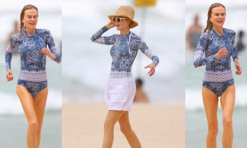 Dobro raspoložena Nicole Kidman ukrala je sve poglede na plaži