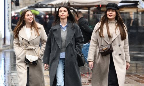 Zima, kiša, špica: Ovako je izgledala modna promenada u centru Zagreba