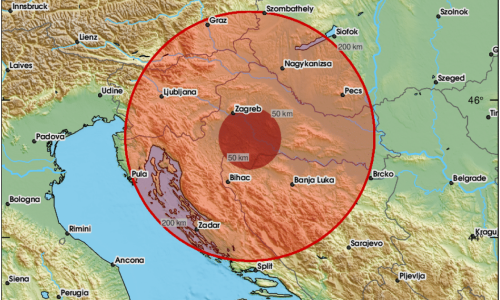 Blagi potres kod Petrinje: 'Prvo sam ga čuo, a onda je zaljuljao kuću'