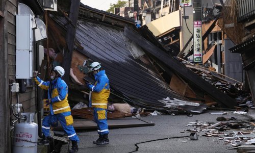 Žena u 90-ima izvučena ispod ruševina pet dana nakon potresa u Japanu