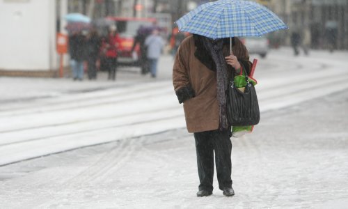 Ugriz prave zime: Zahlađenje, snijeg i jak vjetar, izdano upozorenje za tri regije
