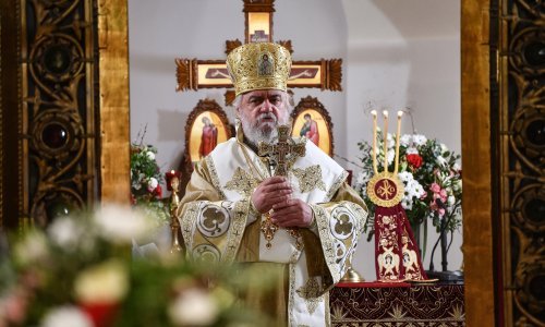 Služena božićna liturgija u hramu Preobraženja Gospodnjeg u Zagrebu