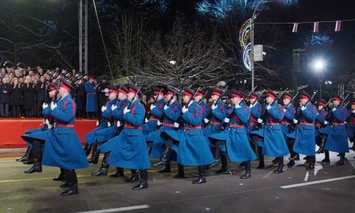 Pogledajte kako je policijskom paradom obilježen neustavni dan Republike Srpske
