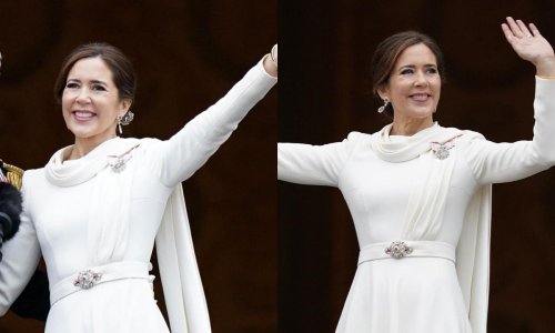Nova danska kraljica blistala u bijelom, a evo što je poručila odabirom haljine