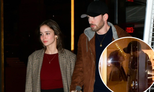 Chris Evans i Alba Baptista u jednom od rijetkih zajedničkih pojavljivanja