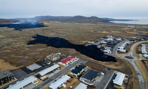 Vulkanska erupcija na Islandu se smiruje