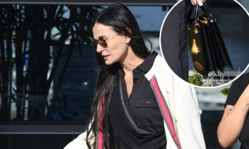 Ležerno izdanje Demi Moore: Stajling začinila neobičnom torbicom 'paprene' cijene