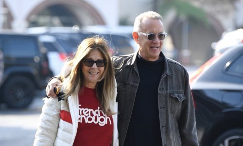 Zaljubljeni kao prvog dana: Dobro raspoloženi Tom Hanks uživao u šopingu sa suprugom