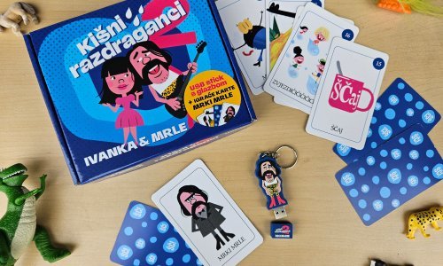 Putujući tulum za najmlađe: Stigli su 'Kišni razdraganci 2' Ivanke i Mrleta, u obliku USB sticka