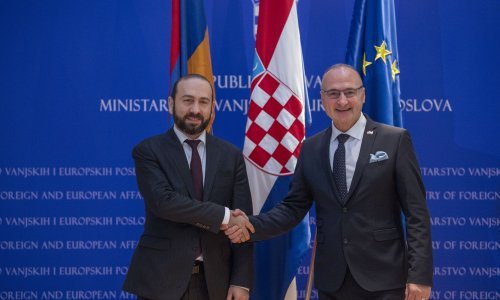 Grlić Radman: Hrvatska može pružiti podršku normalizaciji odnosa Erevana i Bakua