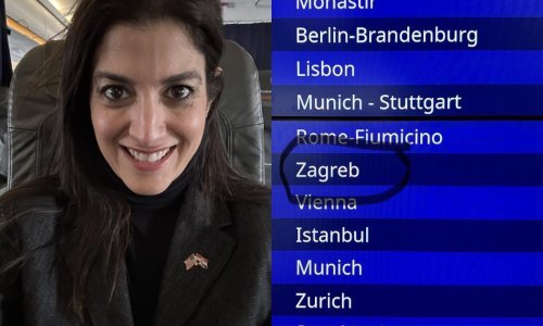 Nova veleposlanica SAD-a sletjela u Zagreb: Javljam se na dužnost