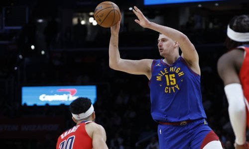 Nikola Jokić doslovno se igrao košarke; pogledajte što je sve napravio Washingtonu