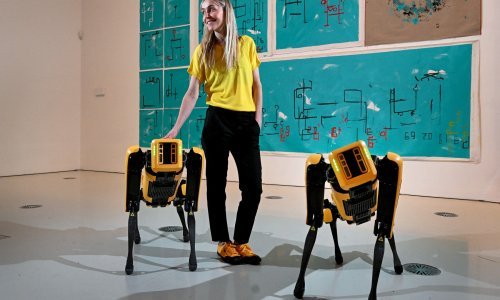 Ova netipična umjetnica naučila je robotske pse slikanju. Za svoja djela zarade vrtoglavih 40.000 dolara