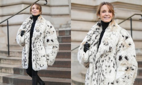 Blista u šestom desetljeću: Chic Francuskinja ukrala pozornost u raskošnoj bundi