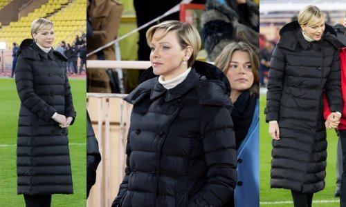 Jakna i čizme kao stvoreni za minuse: Princeza Charlene pokazala još jednu dobitnu kombinaciju