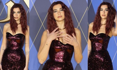 Glamurozno izdanje: Dua Lipa istaknula zavodljivu liniju u efektnoj crvenoj haljini
