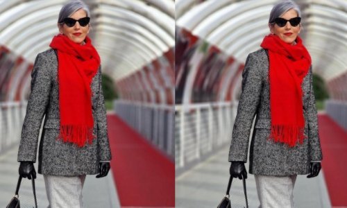 Nikamo bez moćnih detalja: Sjedokosa modna ikona zna kako se nose hit tenisice