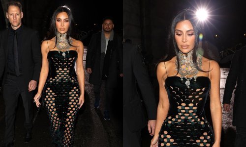 Slavna crnka malo toga je ostavila mašti: 'Ribljom' haljinom otkrila donje rublje