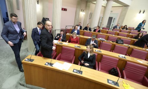 Dva nova kaznena djela u drugom čitanju, dio oporbe napustio sabornicu