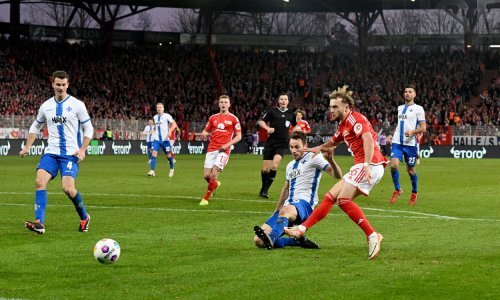 Važnu pobjedu Union Berlina kažnjeni Nenad Bjelica je gledao s tribina