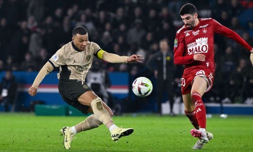 Brest šokirao PSG; Mbappe i suigrači prokockali su dva gola prednosti