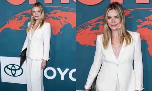 Kao u kultnom filmu: Zanosna Michelle Pfeiffer zablistala u bijelom odijelu