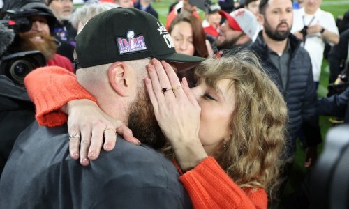 Taylor Swift čestitala Kelceu na pobjedi na najbolji način - strastvenim poljupcima