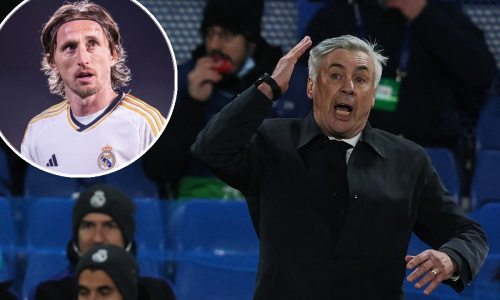 Carlo Ancelotti poludio na suce, a onda je svoju 'porciju' dobio i Luka Modrić