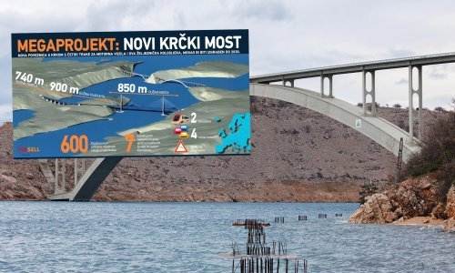 Novi Krčki most trebao bi biti izgrađen do 2030. Pogledajte detalje