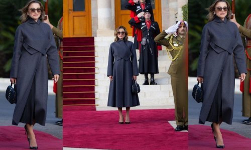 Dugo nismo vidjeli tako dobar kaput: Kraljica Rania opet modno briljira