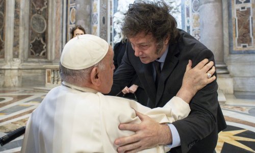Papa kanonizirao prvu argentinsku sveticu, sastaje se s Mileijom