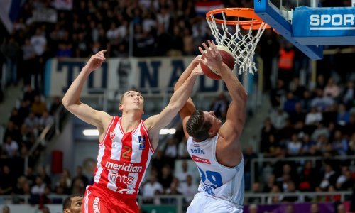Zadar teško stradao u Beogradu; Crvena zvezda je slavila s čak 39 koševa razlike