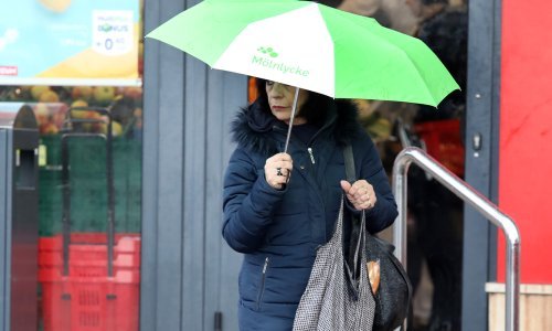 I danas u većini Hrvatske oblačno s kišom, evo gdje će biti pljuskova s grmljavinom