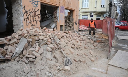 U Maksimirskoj se tijekom radova urušio zid, sve je prekrio narančasti oblak!