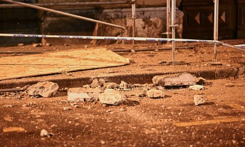 U središtu Zagreba opet pao komad fasade