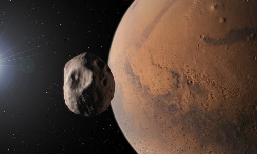 S Marsa snimljena djelomična pomrčina Sunca