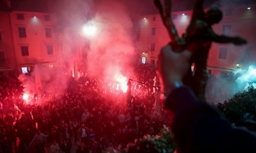 Zadar je gorio! Pogledajte kako su dočekani košarkaši nakon osvajanja Kupa