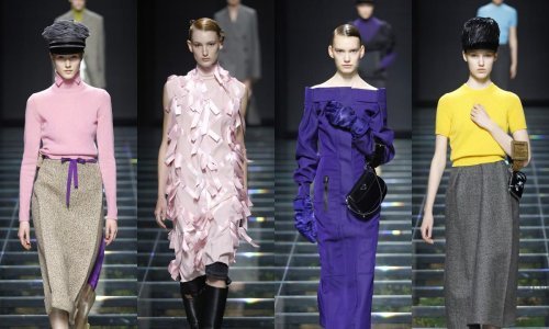 Povratak u prošlost: Prada na velika vrata vraća suknje do koljena i uštogljenu eleganciju