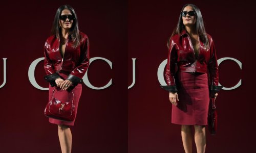 Sve je bacila u drugi plan: Salma Hayek izazvala senzaciju u crvenom