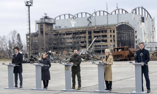 Četvero zapadnih vođa iz solidarnosti danas u Kijevu
