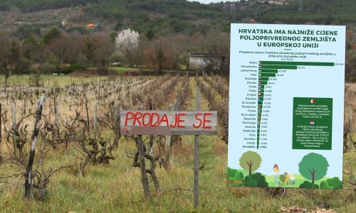 Mislite da je poljoprivredno zemljište skupo? Pogledajte cijene u susjedstvu