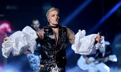 Ona mu je favorit: Evo kako je izgledao susret Baby Lasagne sa Slovenkom koja ide na Eurosong