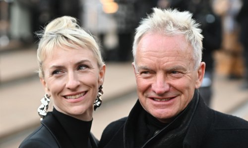Umjesto voljene Trudie, Sting na premijeru poveo svoju mezimicu