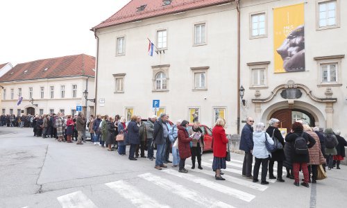 Vjerovali ili ne, ovo je red za ulazak na izložbu u Zagrebu