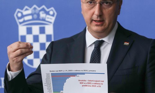 Plenković o gospodarskom rastu: Već tri pune godine imamo pozitivna kretanja BDP-a